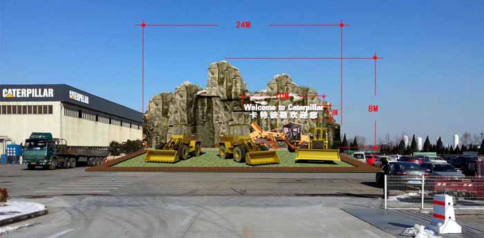 仿真假山制作方法流程详细图解—北京圣园工程