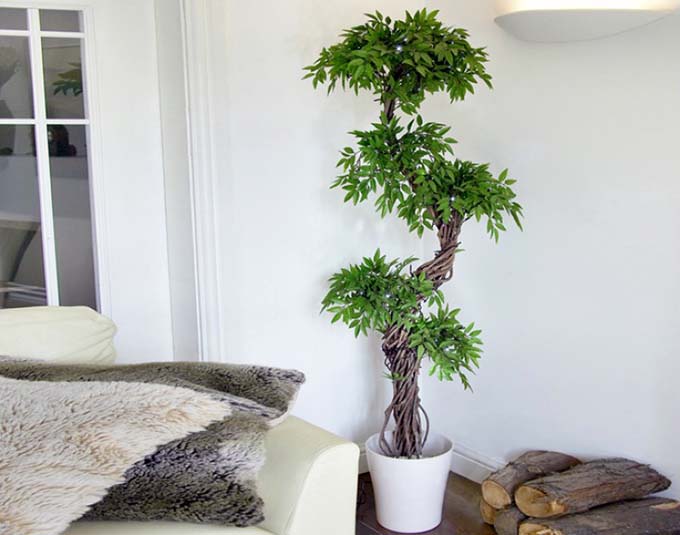 室内仿真树植物摆放的八个原则