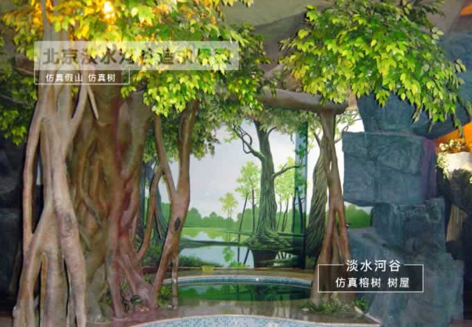 北京淡水河谷仿真树在环境装饰中的意义