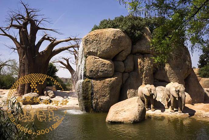 北京淡水河谷水泥假山为行业内打造镶金缀玉之作