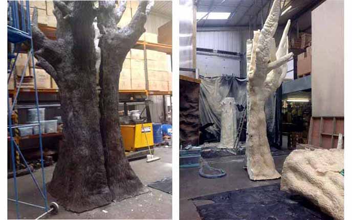 树脂玻璃钢仿真树制作方法－北京淡水河谷