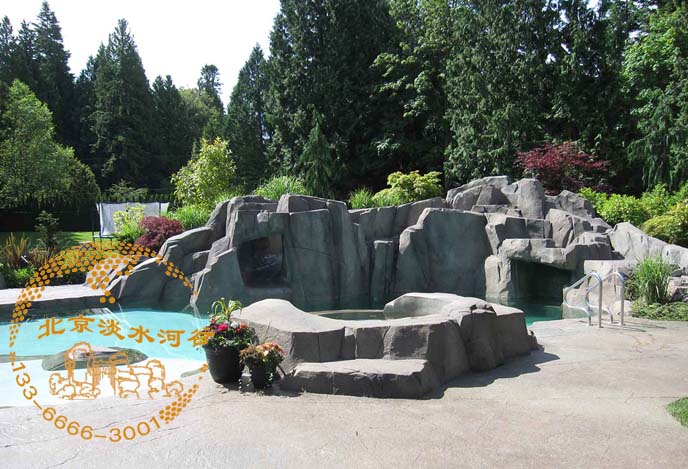 塑石假山已成为园林景观不可或缺的装饰品之一