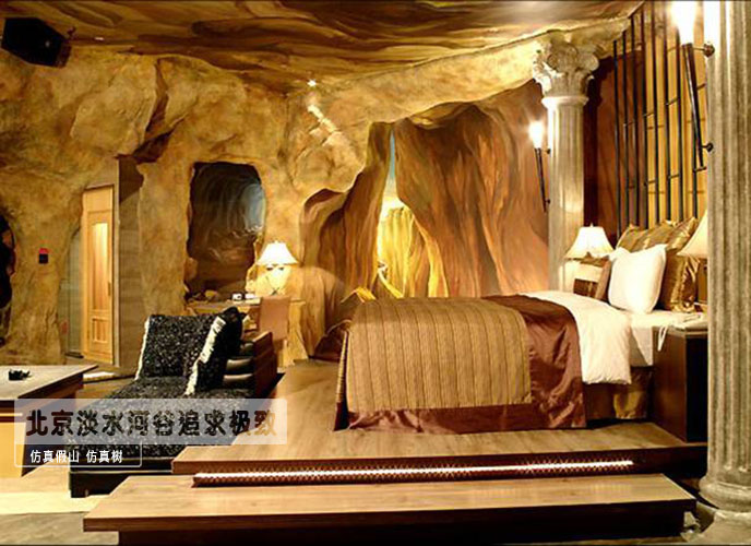 塑石假山图片－北京淡水河谷制作的塑石假山图片