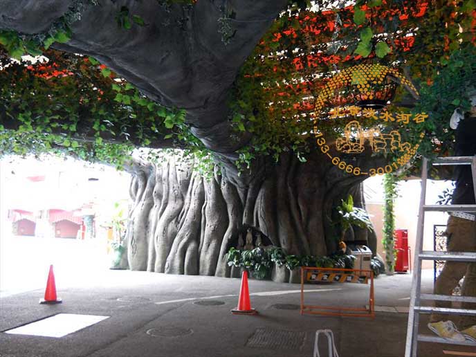 超大型仿真榕树制作－北京淡水河谷仿真榕树制作厂家