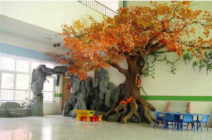 仿真树和真树的作用是一样的吗