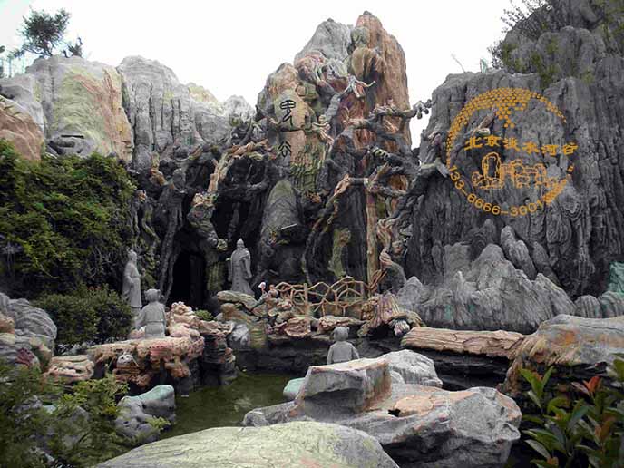 浙江温州水泥假山制作被业内同行公认为假山制作风向标