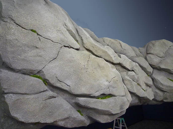 手工泡沫假山制作是北京淡水河谷常为客户制作假山品种