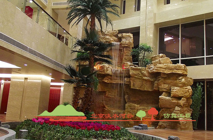 标准化假山影壁墙制作是化解路冲的好的方案