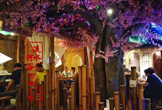 北京仿真梅花树价格实惠到小的餐厅都可以制作了