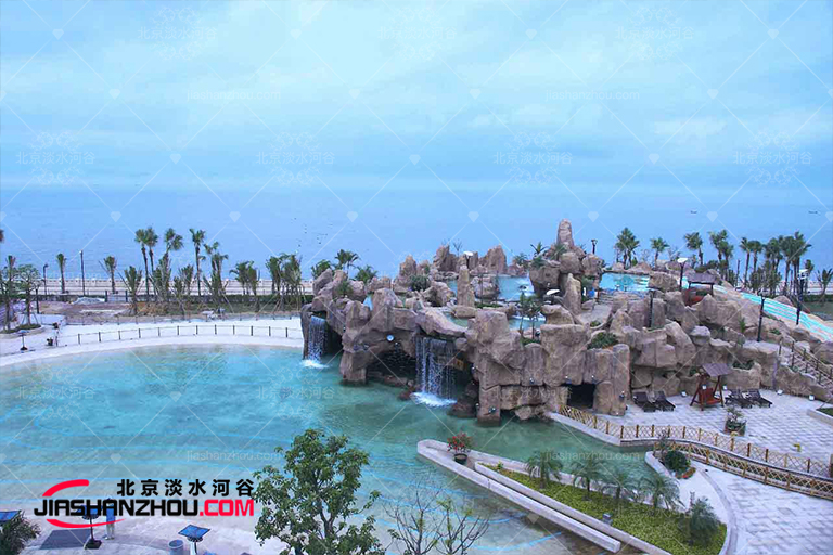 从“万达集团”到“d士尼乐园”塑石假山扮演越来越重要的角色