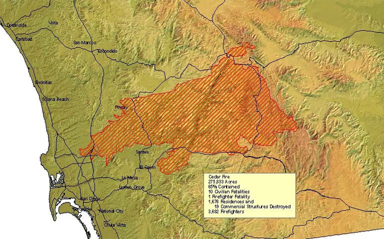 悲剧性和破坏性的北美野火-1950年至今（一）