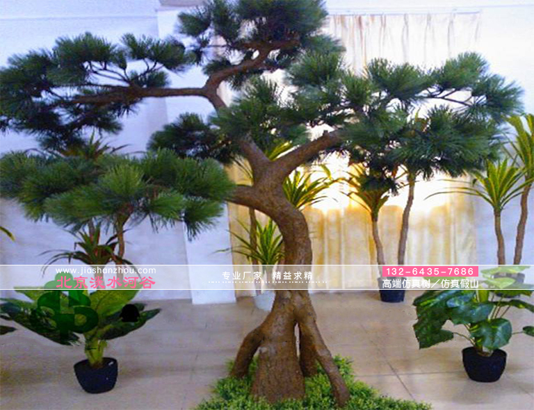 12米大型东部白松仿真树通常用于商场景观和圣诞树深受外欢迎