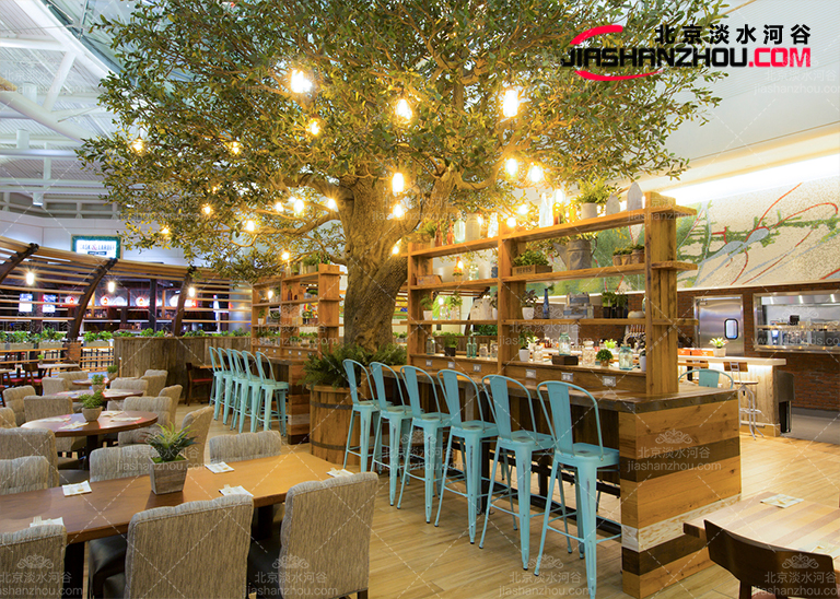 仿真树为几十年如一日为假期环境装饰锦上添花让生活多姿