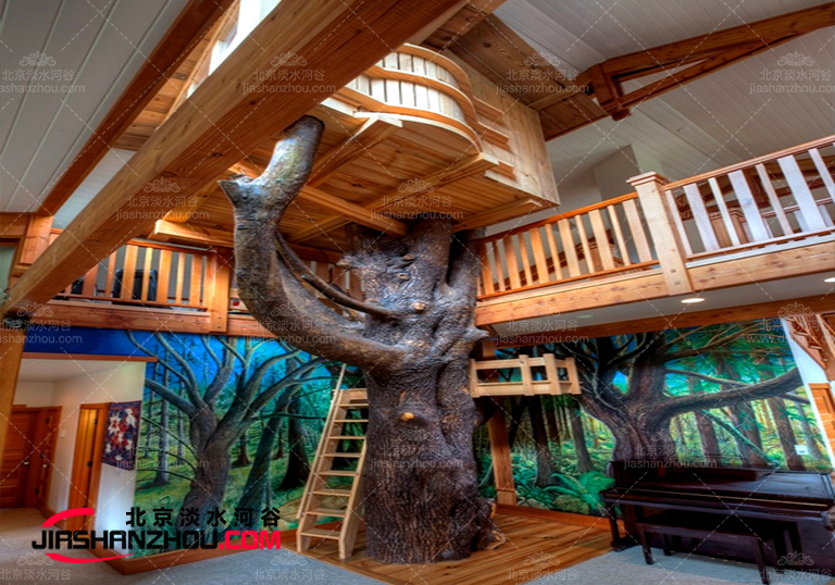 仿真树完美复制人们心目中的理想甜蜜温馨绿色场景