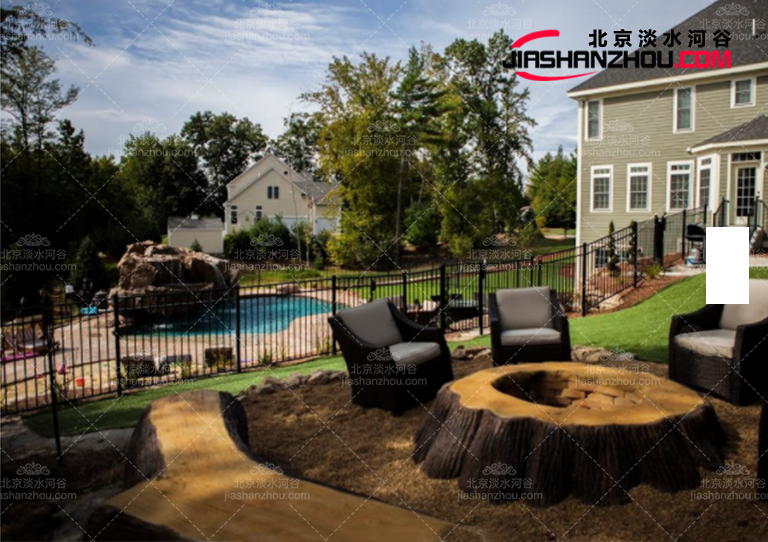 仿真树突出房屋建筑美感是符合当代审美的神奇装饰