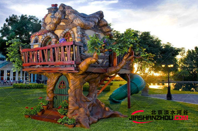 仿真树乐园留住孩子美欢乐时光