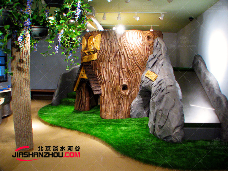 室内大型仿真树洞孩子的理想乐园