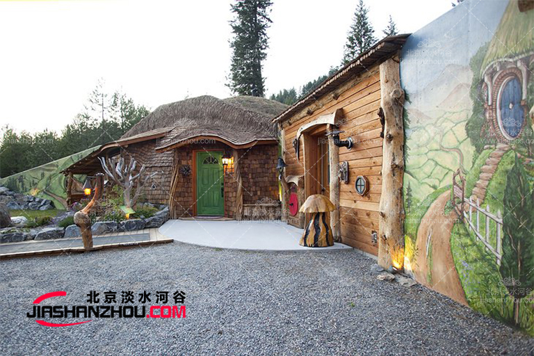 山洞式客栈这样的酒店你住过没?花园客栈梦里的水乡