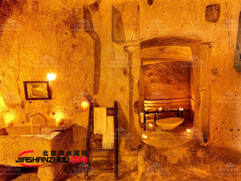 仿真山洞酒店厂商每个案例卓优良是贴合时代的时髦设计