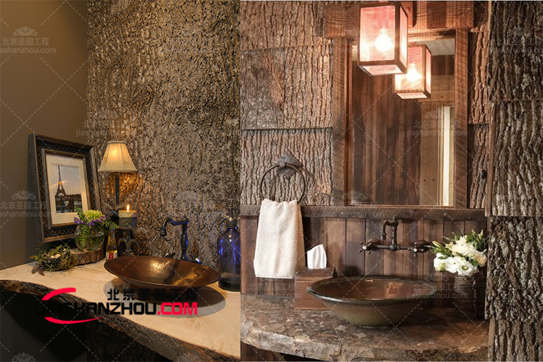 刷爆朋友圈的仿真树皮屋民宿有颜值设计走心