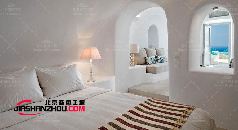 山东蓝海国际盐疗酒店设计线条流畅美外观