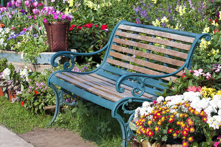 2021年多种佳的植物花园长凳让您的植物花园具实用性