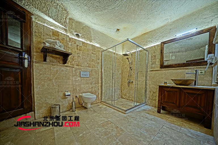 庆阳农村仿真溶洞浴室大变样比大多星级酒店浴室豪华具特色