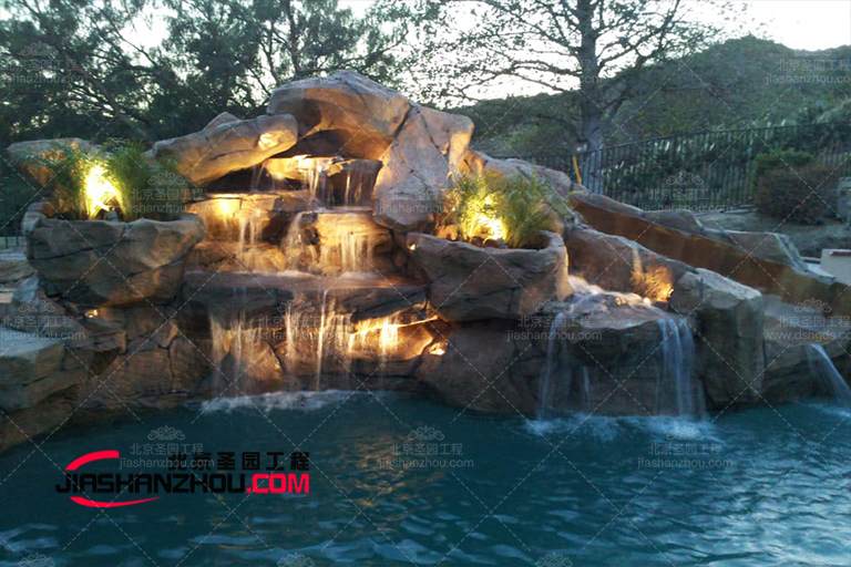欢迎来到北京厂家漂亮的园林塑石假山景观创意图库