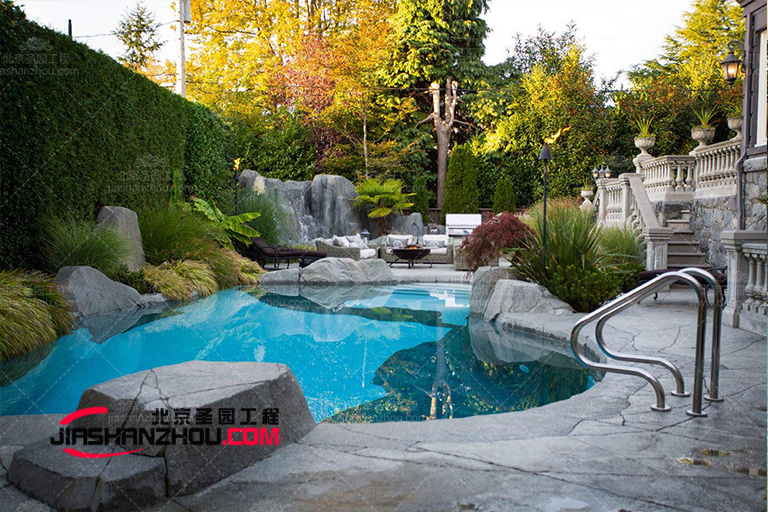 为什么青岛中德生态园要用人工室外仿真树植物