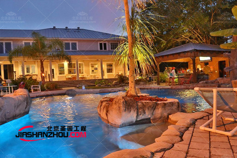 建立专属您口味和f 格的人工水泥塑石假山景观