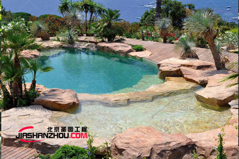 北京厂家美的人工塑石假山tcp景观创意图库