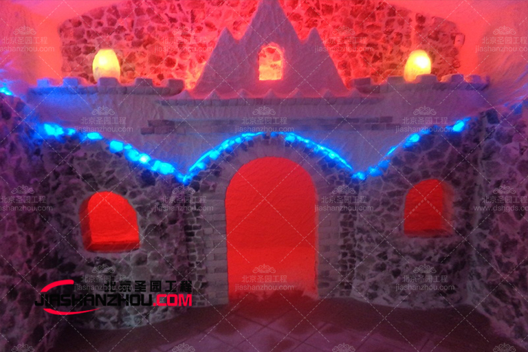 都的现代小区式盐疗养生会所设计-北京厂家