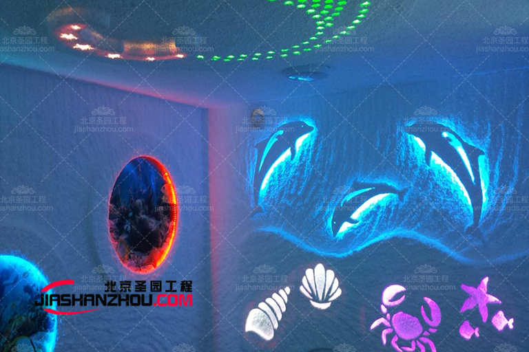 厂家盐疗养生会所的灵感来自经典的盐洞设计