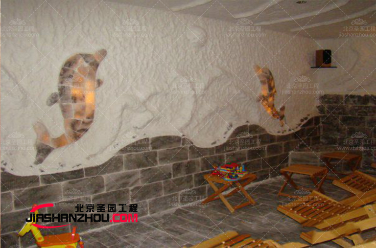 地中海f 格是仿真盐洞酒店受欢迎的室内装饰f 格之一