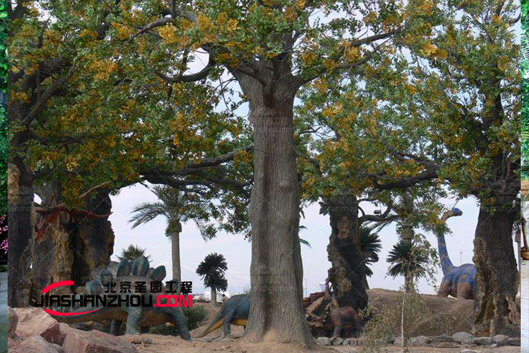 致绿色的仿真树榕树系列将森林带回你的家