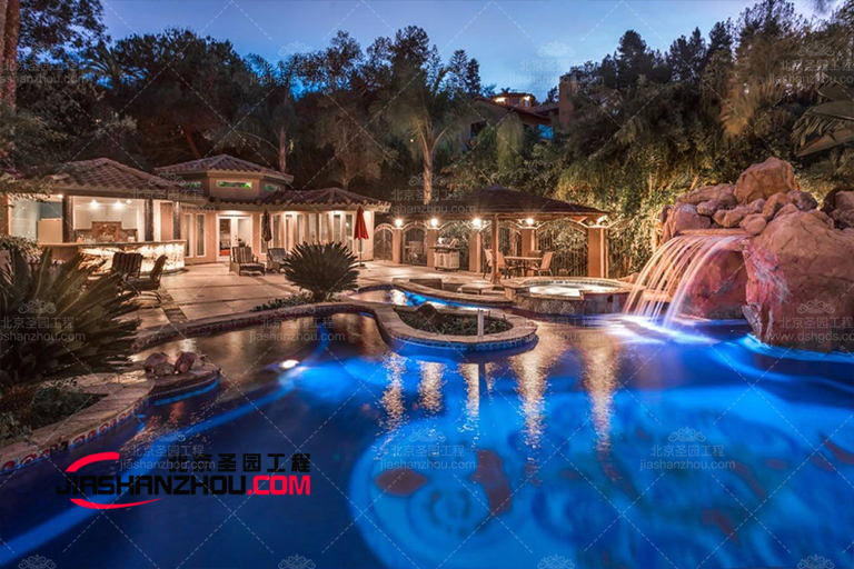 欢迎来到北京厂家的现代塑石假山水池景观设计画廊