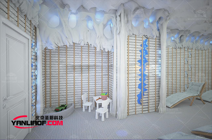 北京厂家提供各种f 格的豪华洞穴主题汗蒸盐疗房制作创意和灵感