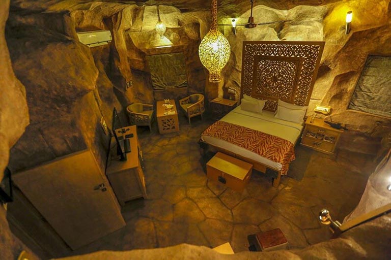 国内罕见的海景天然洞穴酒店 分分钟假装在国外