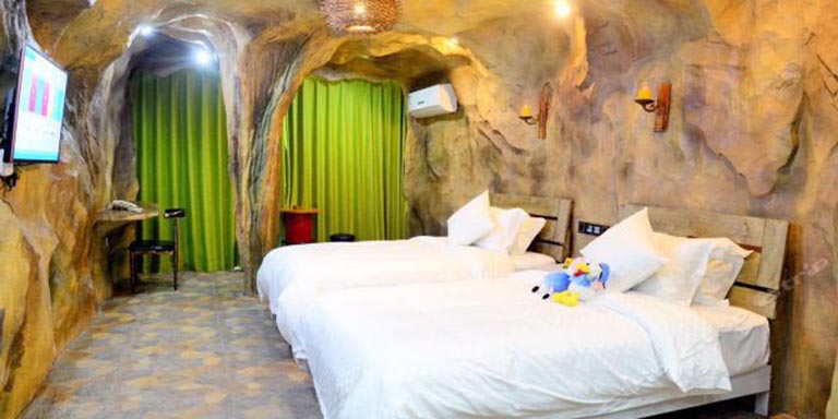 打造高品位方便的仿古岩洞主题酒店设计