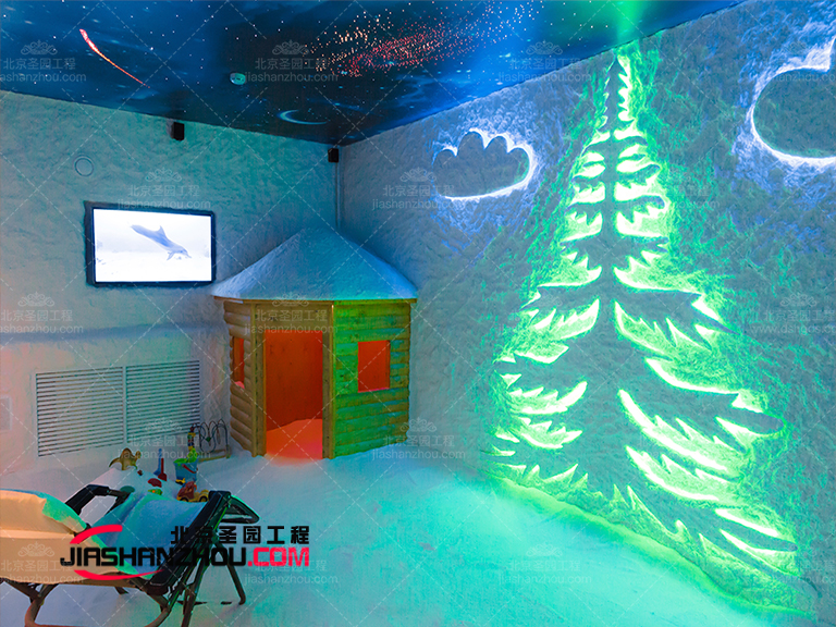 北京厂家分享现代养生盐浴盐疗汗蒸房空间的装饰理念