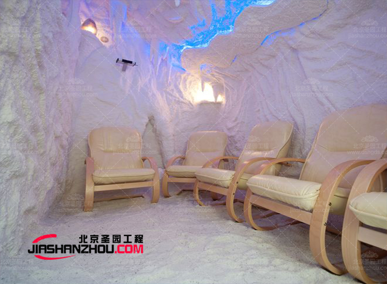 洞穴式盐疗房装饰技巧 巧妙运用盐疗墙壁灯