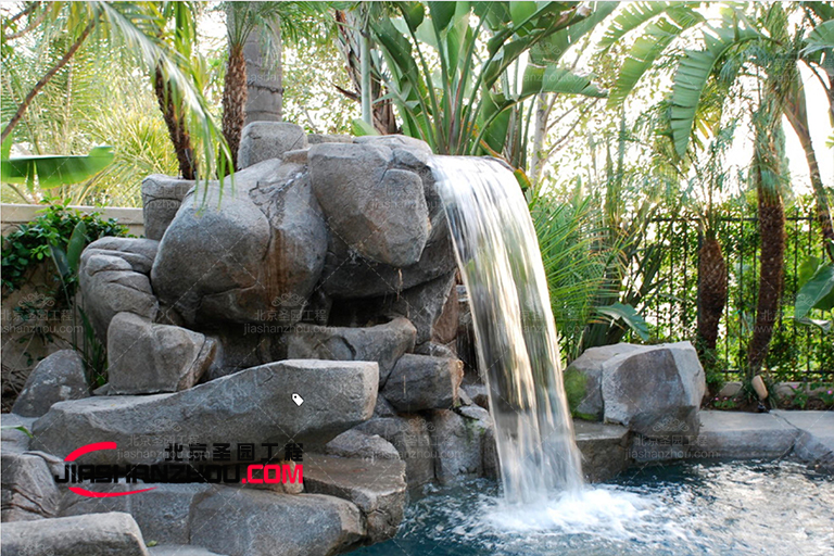 人工TCP塑石假山景观山体表面肌理制作方法参考