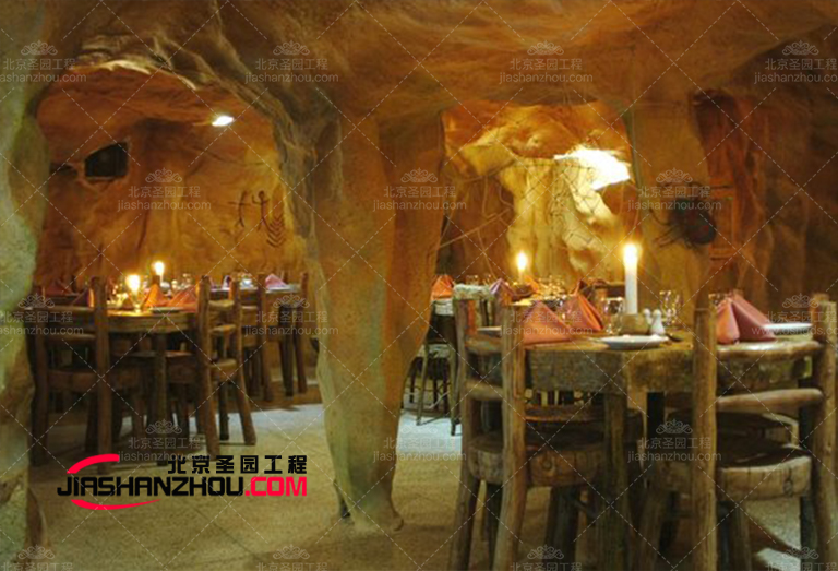 法式风格仿古窑洞餐厅房 2022 年最佳设计图