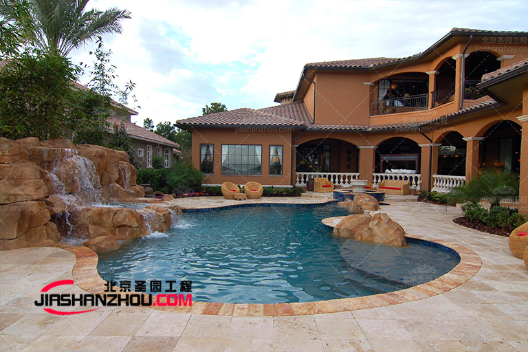 2022小院塑石假山水池图片大全-北京厂家效果图大全