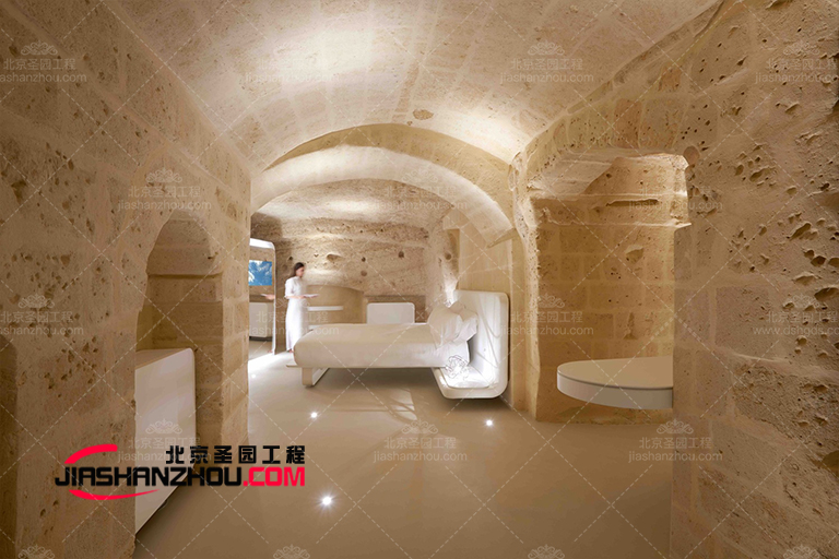 北京圣园的人工仿天然岩洞酒店创意终极指南