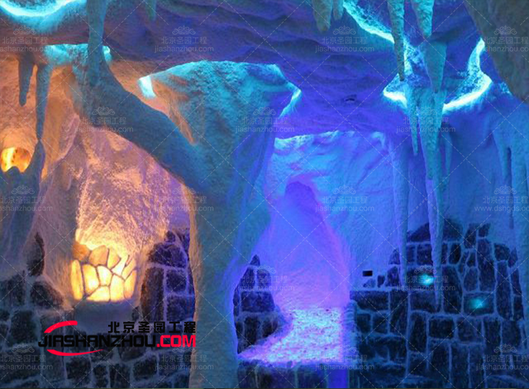 一种很好但便宜的建筑设计装饰替代品-人造盐洞汗蒸房