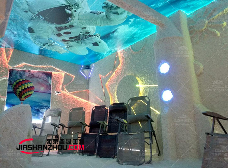 一种具有美荣宝健作用的仿真盐洞制作方法