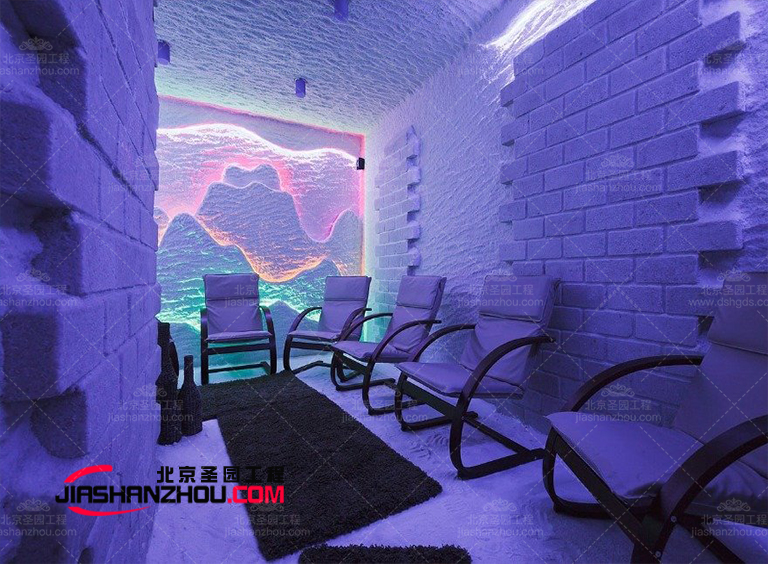 室内灯光如何布置 人工喜马拉雅盐疗房装修