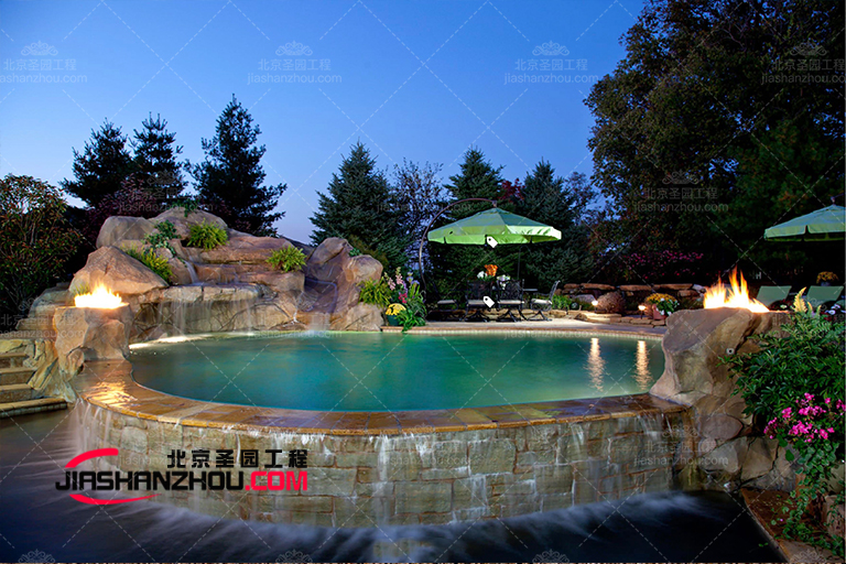 GRC塑石假山景观其使用年限是多久 北京厂家专业解答