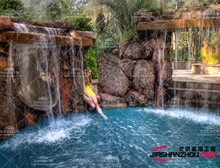 塑石假山随着人们物质生活水平的迅速提高塑石假山的f 格